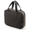 HOTOR Travel Toiletry Bag – Black, 12" x 8.2" x