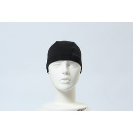 mihoro style (Mihoro Style) Swim Cap Two Way Mihorostyle007 Black x Silver (BLK) F