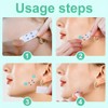 VYIBPDY 120 Piece Refill Tapes Instant Invisible Face Sticker Neck