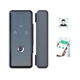 wisuwore Door Locks with Keypads, Electronic Digital Deadbolt Smart Lock for Front Door,Fingerprint/APP/Password/Card/Key Five in One WiFi Lock for Home Hotel Apartment