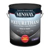 Minwax Water Based Oil-Modified Polyurethane, Warm Satin, Clear, 1 Gallon
