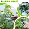 WORKPRO 2-Piece Secateurs & Pruning Scissors | Heavy Duty 210mm