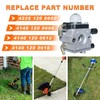 Hyceker Carburetor Kit with Gasket Spark Plug Fuel Line for