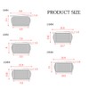 Aoktorkit 100 Pcs Plastic Plugs, 10mm White Plastic Hole Plugs,