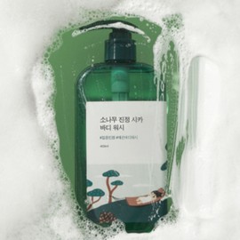 Round Lab Pine Soothing Cica Body Wash Cleanser 400ml BNS / 라운드랩 소나무 진정 시카 바디 워시 클렌저 400ml BNS