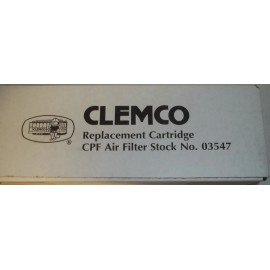 CLEMCO CPF 20 / 80 AIR FILTER 03547 REPLACEMENT CARTRIDGE SANDBLASTING ONE