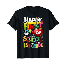 First Day Of 1st grade teacher team First grade girls boys T-Shirt