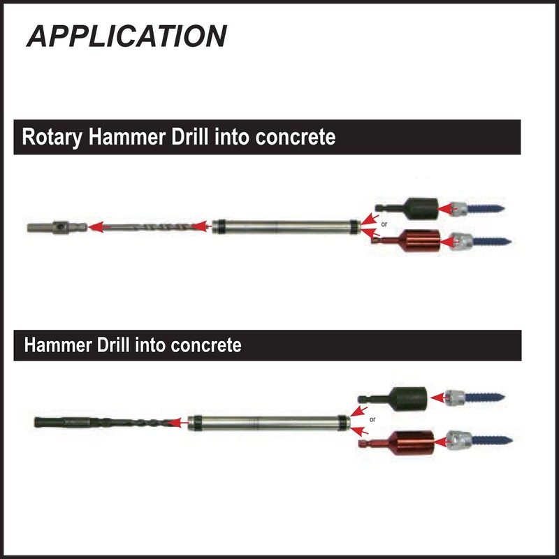 Everflow SL 250 Sleeve (h) Sammys 8098910 Designed for Concrete/Wood,