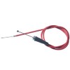 Red 22mm Handlebar Grip Throttle Cable for Pit Bike Dirt