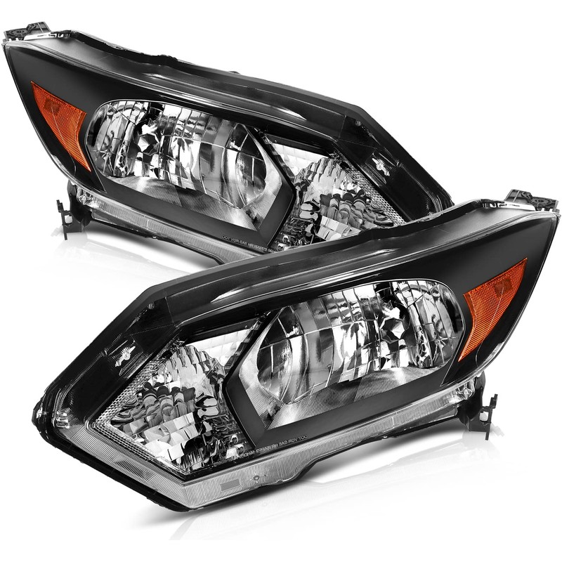FINDAUTO Headlight Assembly Fits for Honda HR-V 2016-2018 Replacement Driver+Passenger