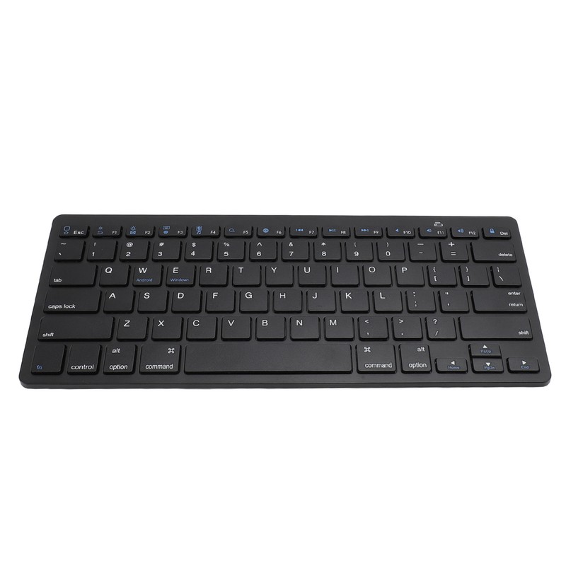 78 Keys Wireless Keyboard with Silent Buttons Ultra Slim Bluetooth