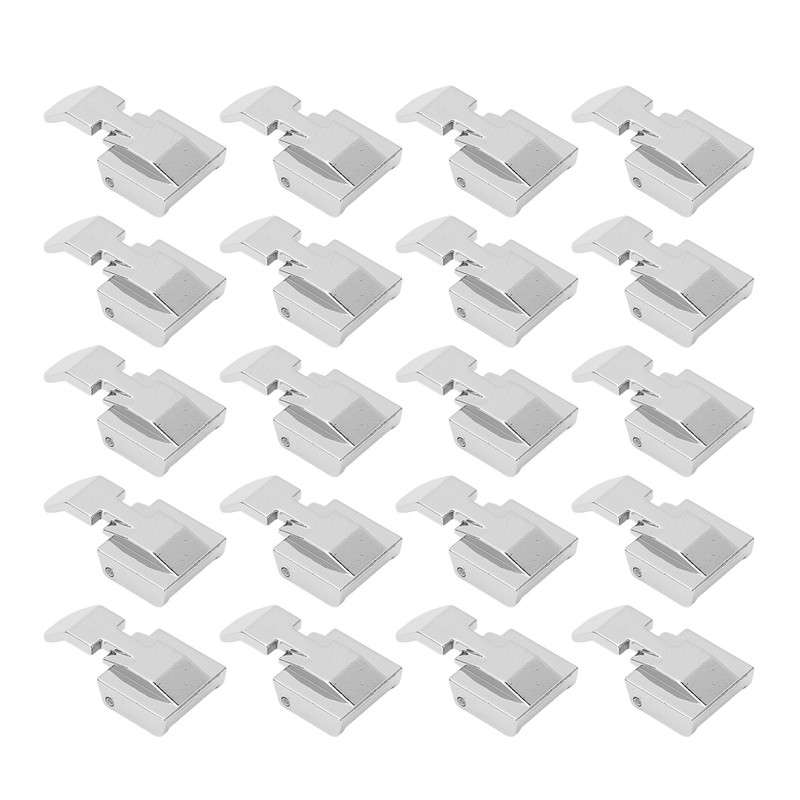 20 Pcs Zipper Presser Foot Stainless Steel Invisible Zipper Sewing