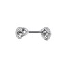 Stainless Steel Outdoor Hook Latch for Swing and Sliding Doors 2-inch