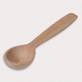 10 x Hofmeister® Dosing Spoons, 7 cm, Sturdy Coffee Spoon, Measuring Spoon, Coffee Measure Made of Beech Wood, Powder Dosing Aid, Shovel from Europe, Practical Coffee Lot for Measuring
