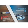 BLUBIRD 1/4" x 50ft Rubber Air Hose, High-Performance Pneumatic Hose