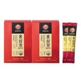 Dongwon Cheonjiin Red Ginseng Daily Gin (10g 30 packets, 30-day supply) x 2 / 동원천지인 홍삼정 데일리진 (10g 30포 30일분) x 2개