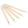 Clay Sculpting Tools Kit 33pcs Ball Stick Silicone Pen Portable