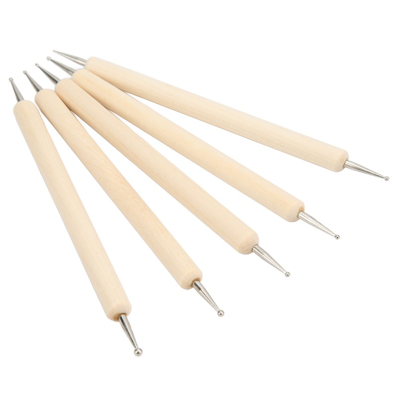 Clay Sculpting Tools Kit 33pcs Ball Stick Silicone Pen Portable