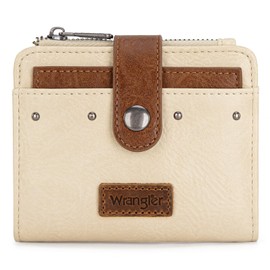 Montana West X Wrangler Wallet Women's Wallets, Card Cases & Money Organizers Bifold Credit Card Wallet RFID Blocking Women's Wallet Ladies Wallet with Removable ID Window