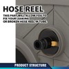 PIT66 Hose Reel Hideaway With Retainer Clip (Resin) Part Compatible