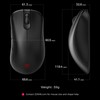 BenQ ZOWIE EC3-DW 4K Wireless Mouse for Esports, ​Sports Science,