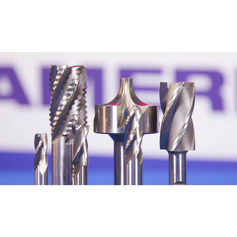 5/16" x 3/8" HSS 4 Flute Single End Centre Cutter