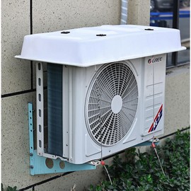 air conditioner coverDust-Proof Waterproof Heat Pump Unit Cover ac coverWith White Protective Net For:Outside Window Ac Cover