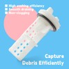 GLOXTED WH11X34741 Washer Drain Pump Filter Replacement for GE Washing