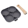 4 Hole Frying Pan Non Stick Heat Resisting Omelet Pan