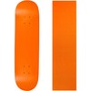 Moose Skateboard Deck Blank Neon Orange 7.75" Orange Grip