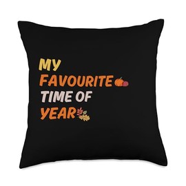 I Love Fall, Mabon and the Autumn Equinox Throw Pillow