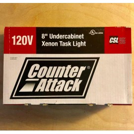 CSL Counter Attack NCAX-120-8BZ 8" Undercabinet Xenon Task Light