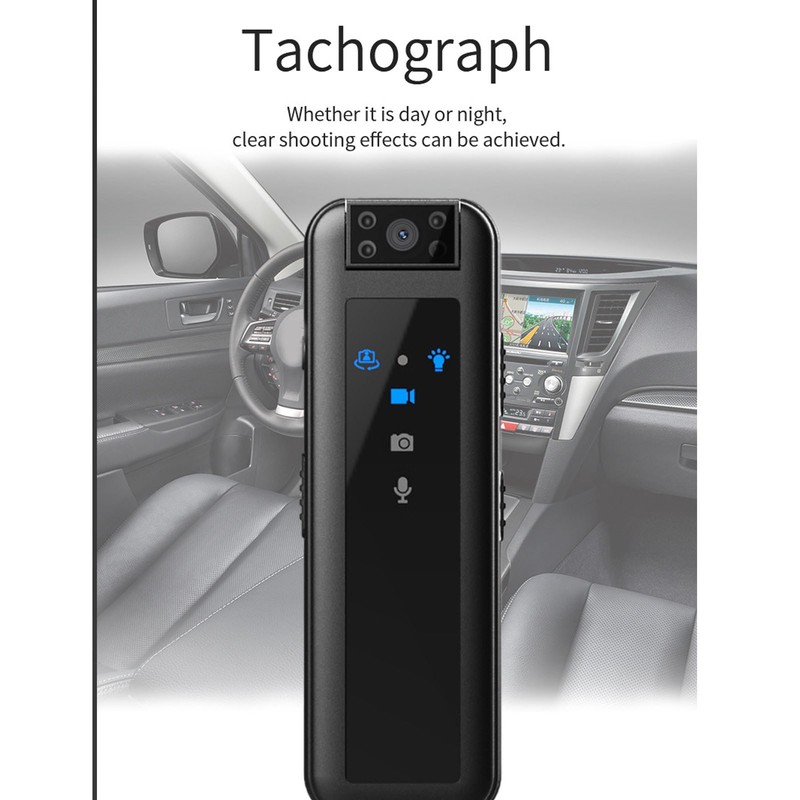 Portable Voice Recorder 1080P Night Vision Photo Video Recording Device