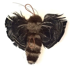 Big Sky Cats Buttermoth Refill/Attachment Cat Toy - Natural Buffalo/Deer: Fits The Wildcat and popular Bird and Mouse type wands/poles