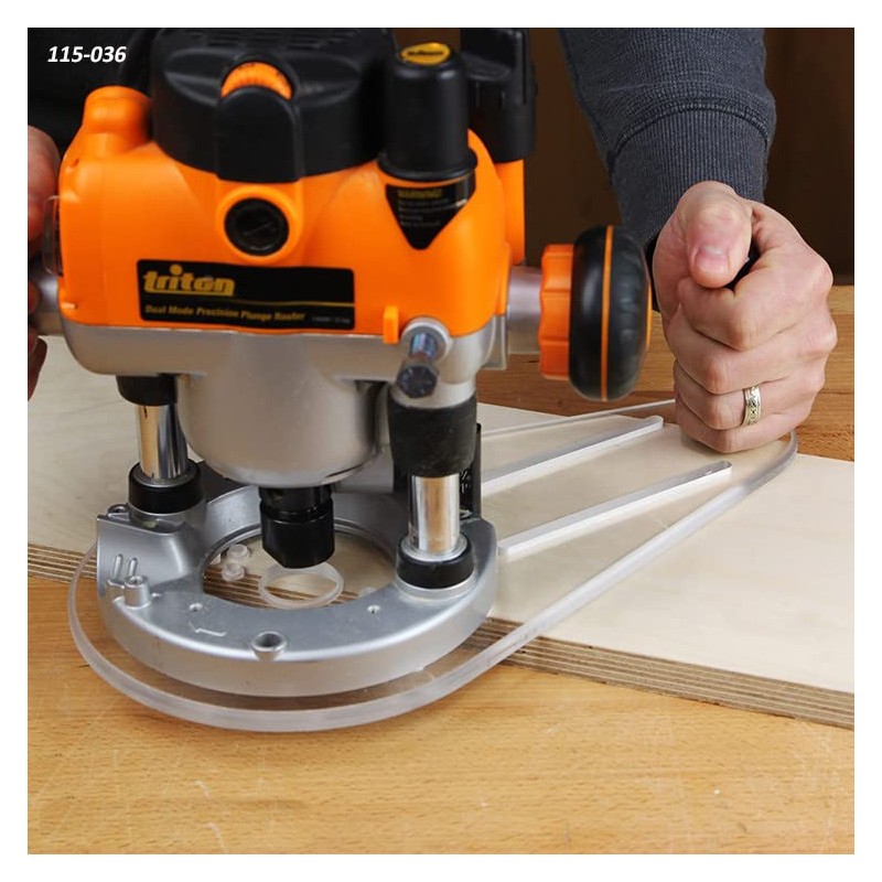 Infinity Cutting Tools Universal Router Base Plates (D-Handle, Full Size)