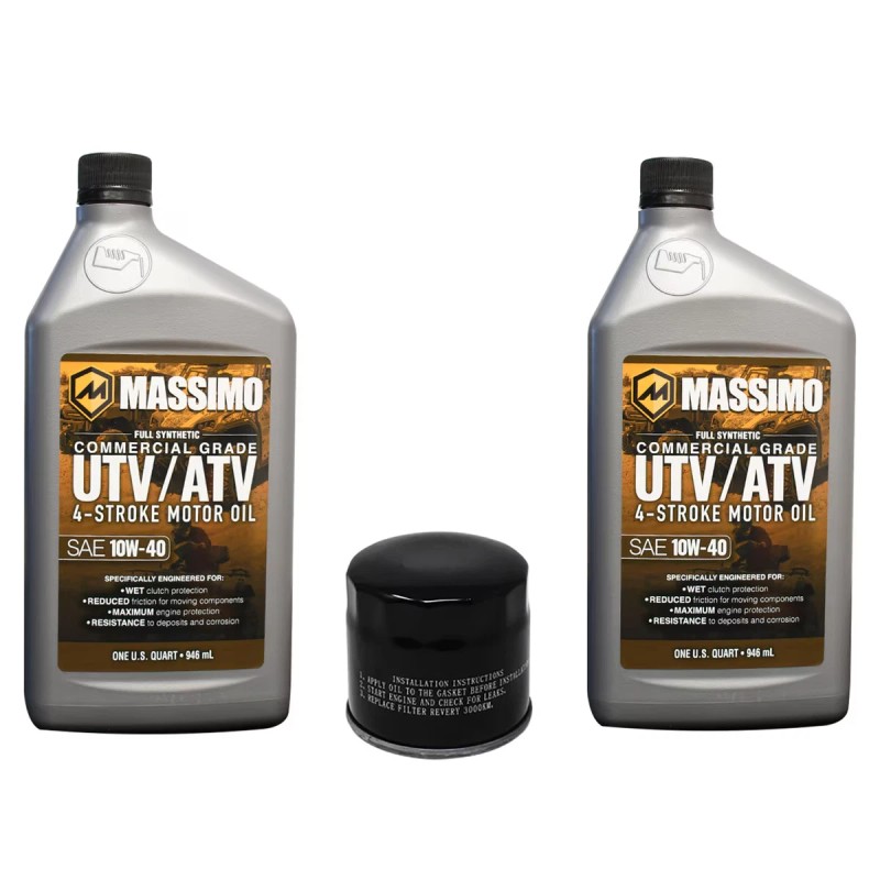 Massimo Buck 250 10W-40 Oil Change Kit