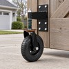 8 Inch Spring Loaded Heavy Duty Gate Wheel, 600 lb