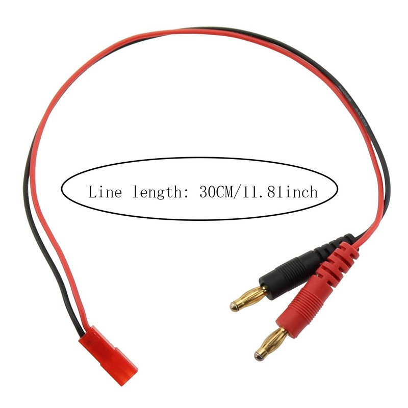 ZZHXSM JST Male to 4mm Banana Plug Battery RC Balanced