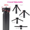 Akeipho Aluminum Mini Tripod, Desktop Tabletop Tripod Stand for DSLR