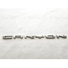 GMC 1PC Chrome Rear Tailgate Conner Canyon Letter Emblems 2021-2022