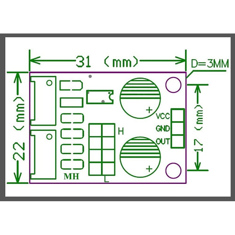 Ferwooh 3PCS NE555 Duty Cycle Frequency Adjustable Square Wave Signal