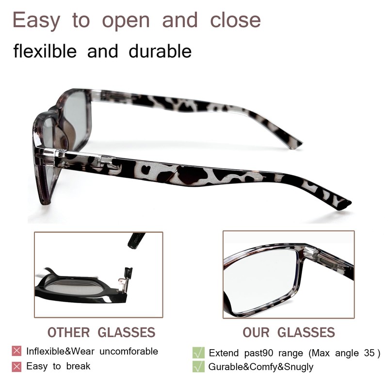 BIENCOOL Blue Light Blocking Reading Glasses,Readers for Men Women Spring