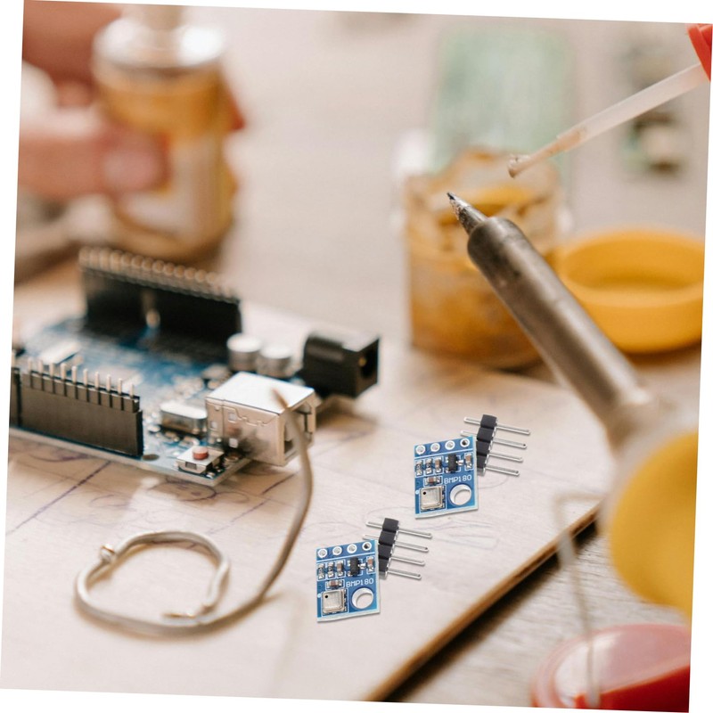 DOITOOL 4pcs Bmp085 Barometric Pressure Sensor Module for DIY Projects