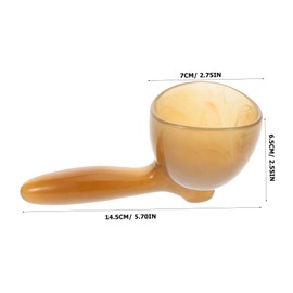 Mikinona Gua Sha Massager for Neck Back Shoulder Muscle Scraping Tool Skin Gua Sha Tool Manual Massager Ergonomic Handle Home Use