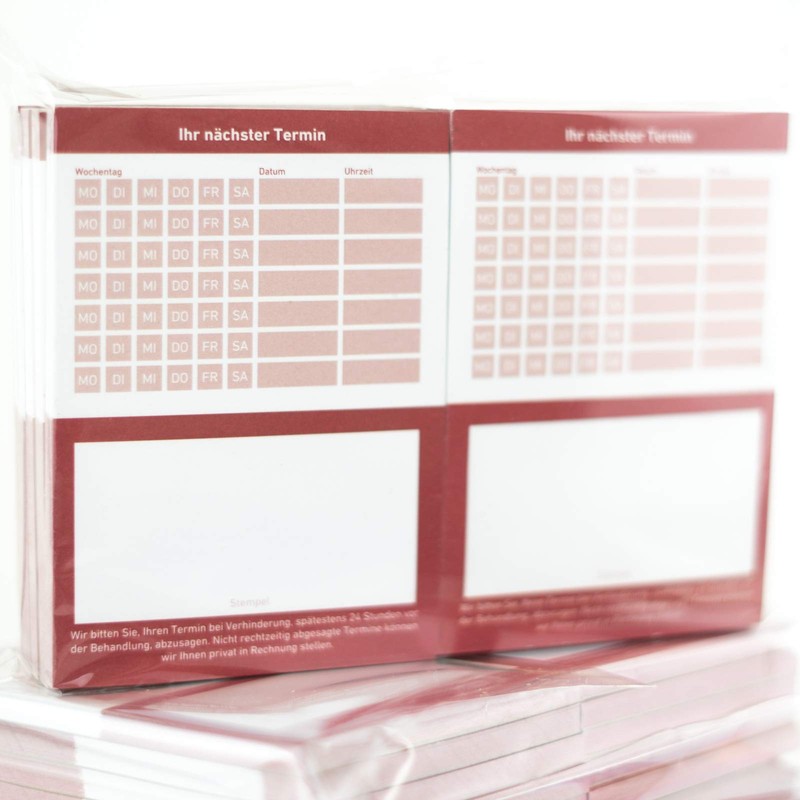Treuekarten Appointment Pad, Appointment Notepad for Doctors, Beauticians, Hairdressers &