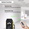 Ewsntols 4D 16-Line Laser Level with Rotatable Laser Window -