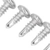 200PCS Self Drilling Screws 304 Stainless Steel Round Head Drill