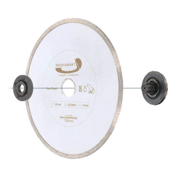 PRODIAMANT Diamond Cutting Disc Tile 180 mm x 22.2 mm
