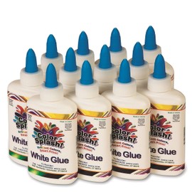 Color Splash!AA White Glue, 4 oz. (Pack of 12)