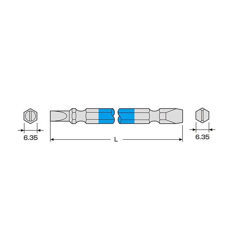 ANEX ACMM-5665 Color Bit Double-Ended Combi -5 x -6 x
